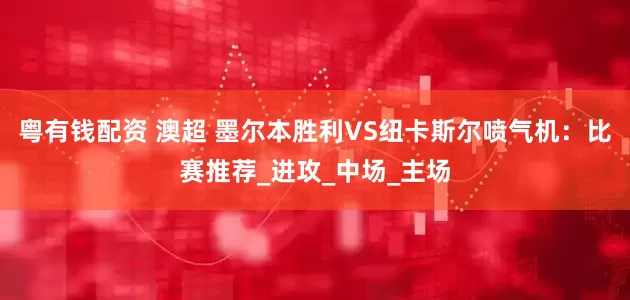 粤有钱配资 澳超 墨尔本胜利VS纽卡斯尔喷气机：比赛推荐_进攻_中场_主场