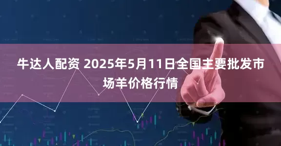 牛达人配资 2025年5月11日全国主要批发市场羊价格行情