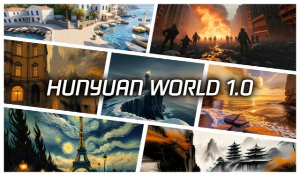 扬帆优配 腾讯发布混元3D世界模型1.0：首个支持物理仿真的开源世界生成系统