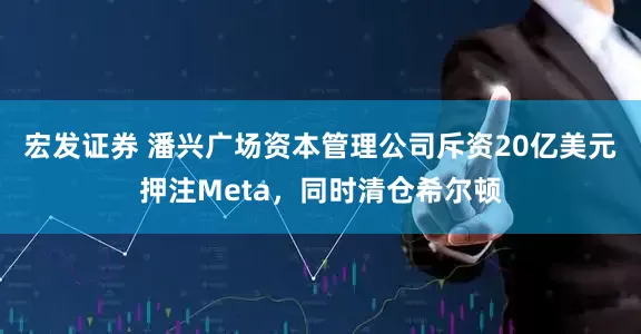 宏发证券 潘兴广场资本管理公司斥资20亿美元押注Meta，同时清仓希尔顿